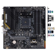 купить Материнcкая плата ASUS TUF GAMING A520M-PLUS WIFI sAM4 A520 4xDDR4 HDMI DVI VGA Wi-Fi BT mATX в Алматы фото 1
