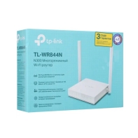купить Маршрутизатор беспроводной 300M Tp-Link TL-WR844N <Многорежимный Wi-Fi роутер Wi-Fi 4, 1 порт WAN 10/100 Мбит/с, 4 порта LAN 10/100 Мбит/с, 2,4 ГГц: 300 Мбит/с (802.11n), поддерживаемые режимы: роутер, точка доступа, усилитель Wi-Fi сигнала, WISP, 2  в Алматы фото 3