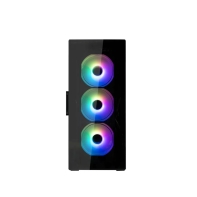 купить Корпус Zalman I3 NEO TG, Midi Tower, ATX, Black, 2x3.5*/3x2.5*, 3xUSB, RGB в Алматы фото 3