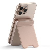 купить SATECHI Qi2 10K Magnetic Power Bank with Stand (Desert Rose) в Алматы фото 3