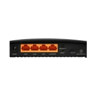 купить Маршрутизатор 4G LTE Cat4 беспроводной AC750 TP-Link Archer MR202 (3 порта LAN 10/100 Mbps, 1 порт LAN/WAN 10/100 Mbps, 1 слот для SIM-карты, 3 встроенные Wi-Fi антенны, 2 съёмные внешние антенны 4G LTE (SMA), 300 Mbps на 2,4GHz и 433 Mbps на 5GHz) в Алматы фото 3