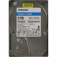 купить Жесткий диск TOSHIBA HDWU130UZSVA/HDKPJ40Z1A01S V300 Video Streaming 3ТБ 3,5* 5940RPM 64MB SATA-III в Алматы фото 1