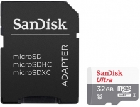 купить Универсальная Карта Памяти для Смартфона SANDISK Ultra Android microSDHC + SD Adapter 32Gb в Алматы фото 1
