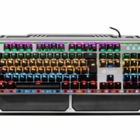 купить Клавиатура Oklick 980G HUMMER механическая черный USB LED в Алматы фото 1
