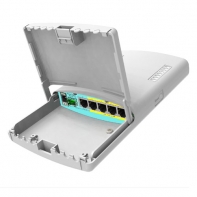 купить Маршрутизатор MikroTik  RB960PGS-PB PowerBox Pro with 800MHz CPU, 128MB RAM, 5x Gigabit LAN (four with PoE out), SFP cage, RouterOS L4, outdoor case в Алматы фото 2