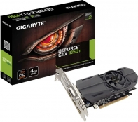 купить Видеокарта 4Gb PCI-E GDDR5 GIGABYTE GV-N105TOC-4GL  DVI+DualHDMI+DP GeForce GTX1050Ti в Алматы фото 1