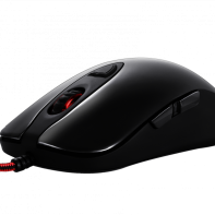 купить Мышь Dream Machines DM1 Pro BLACK <Оптический сенсор PMW3310DH, Плетеный шнур 1.8 m USB 5000 dpi> в Алматы фото 1