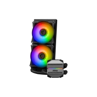 купить Водяное охлаждение для CPU MSI MAG CORELIQUID M240&nbsp;Socket Intel/AMD, 4pin, Fan 2 x 120см, ARGB, Black в Алматы фото 3