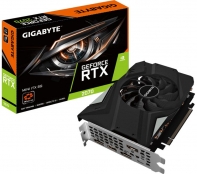 купить Видеокарта Gigabyte RTX 2070, GV-N2070IX-8GC, 8GB GDDR6 256bit, SFF, 3xDP, HDMI BOX в Алматы фото 1