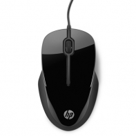 купить Оптическая светодиодная проводная мышь HP X1500, USB, 1000 dpi, H4K66AA в Алматы фото 1