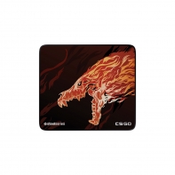купить Коврик для компьютерной мыши, Steelseries, QCK   Limited Howl Edition 63403, 450x400x3 мм, Резиновая основа, Тканевая поверхность, Склеивание, Поверхность QcK Exclusive, Чёрный с рисунком в Алматы фото 1