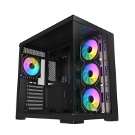 Купить Корпус AOC CG395B 4F ATX/M-ATX/ITX 2xUSB3.0 1xType-C 1xAudio/Mic Черный AOC-CG395-BF4V2R0T2-G в Алматы