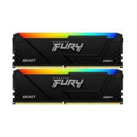 Купить Модуль памяти Kingston Fury Beast RGB KF432C16BB2AK2/16WP DDR4 DIMM 16Gb KIT (2x8Gb) 3200MHz CL16 Алматы