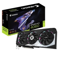 купить Видеокарта 8Gb PCI-E GDDR6X GIGABYTE GV-N4060AORUS E-8GD, 2хHDMI+2xDP GeForce RTX4060 в Алматы фото 1