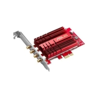 купить PCI-E Wi-Fi Адаптер ASUS PCE-AC88, 802.11ac, AC3100, 1000+2167Mb/s, 4 ext. antennas 90IG02H0-BM0000 в Алматы фото 1