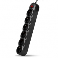 купить Сетевой фильтр SVEN SF-06L 3,0 м (6 sockets)  черный /  в Алматы фото 1