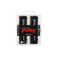 купить KINGSTON DRAM 64GB 3200MHz DDR4 CL16 DIMM (Kit of 4) FURY Beast RGB Black EAN: 740617319385 в Алматы фото 3