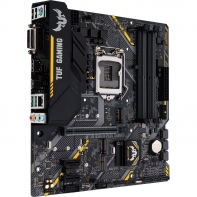 купить Материнская плата ASUS TUF B360M-PLUS GAMING S, Socket 1151, 4xDDR4 (2666), 6xSATA3, 2xM.2, 1xPCIe3.0x16, 2xPCIe3.0x1, 1xM.2 Socket (Key E), 1xDVI-D, 1xHDMI, 1xRJ45, 3xUSB3.1, 2xUSB 2.0, 2xPS/2, mATX  в Алматы фото 3