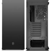 купить Компьютерный корпус, Deepcool, MACUBE 310P BK, GS-ATX-MACUBE310P-BKG0P, ATX/Micro ATX, USB 3.0*2, HD-Audio Mic, Кулер 1*120мм, Высота процессорного кулера до 165мм, Сталь 0,6, Без Б/П, Чёрный в Алматы фото 1
