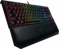 купить Клавиатура, Razer, BlackWidow Tournament Chroma V2 (Green Switch), RZ03-02190100-R3M1, Игровая, Компактная, Механические переключатели Razer Green, Подсветка клавиш 16.8 млн цветов, Программируемые клавиши, USB, Размер: 154*366*30 мм., Анг/Рус, Чехол в Алматы фото 2