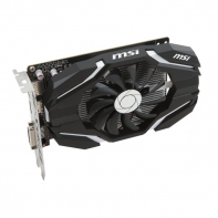 купить Видеокарта MSI GeForce GTX 1050 2G OC, Compact, 2Gb/128bit, GDDR5, DVI-D, HDMI 2.0, DP 1.4, BOX в Алматы фото 2