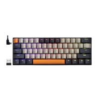 Купить KeyBoard  USB, Redragon Caraxes Pro, BT/2.4 GHz wireless, 1.8m cable (71554) Алматы