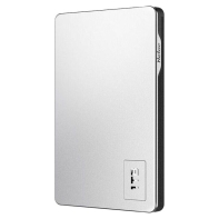купить Внешний жесткий диск 1Tb, Netac K338, USB 3.0, Silver+Grey, Aluminium Alloy, Plastic Housing в Алматы фото 1