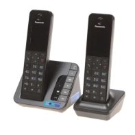 купить Радиотелефон PANASONIC KX-TGH222 (RUB) Черный в Алматы фото 2