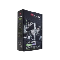 купить GPU NVIDIA, 4 GB, Afox GT 420 [AF420-4096D3L2], DVI/HDMI/VGA, DDR3/128bit, +LP в Алматы фото 3
