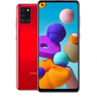 купить Смартфон Samsung Galaxy A21S  red в Алматы фото 2