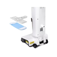 купить Проводной вертикальный паровой пылесос Kitfort КТ-5157-2 "2 в 1" бело-оранжевый в Алматы фото 3