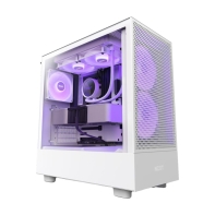 купить Корпус NZXT H Series H5 Flow RGB White Edition ATX Mid Tower CC-H51FW-R1 в Алматы фото 1
