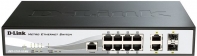 купить D-Link DES-1210-10/ME/B2A Упр-й комм-р 8-порт 10/100Base-T + 2 комбо-портами 10/100/1000BASE-T/SFP /  в Алматы фото 1