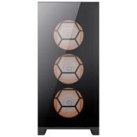 купить Корпус ПК без БП GameMax LEADER TG <E-ATX, 6x120FAN> в Алматы фото 2