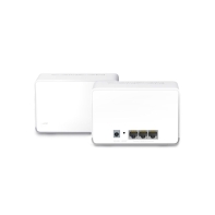 купить Домашняя Mesh Wi-Fi система GbE AX1800 Mercusys Halo H70X(2-pack) <Wi-Fi 6, бесшовный роуминг 802.11k/v/r, 1201Mbps 5Ghz + 574Mbps 2.4Ghz, 802.11ax/ac/n/a, 3 порта LAN/WAN GbE> в Алматы фото 2