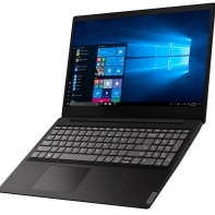 купить Ноутбук Lenovo IdeaPad S145-15IIL 15.6** HD(1366x768) nonGLARE/Intel Core i5-1035G1 1.00GHz Quad/4GB/1TB/GMA HD/noDVD/WiFi/BT5.0/0.3MP/4in1/2cell/1.84kg/DOS/1Y/ONYX BLACK в Алматы фото 1