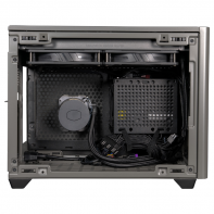 купить Корпус CoolerMaster NR200P MAX (NR200P-MCNN85-SL0) Mini-ITX/ 2xUSB3.2 V850 SFX GOLD 850 Watt Black в Алматы фото 4