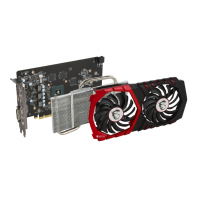 купить Видеокарта MSI GeForce GTX1050Ti, 4Gb GDDR5 128bit 1xDVI-D 1xHDMI 1xDP, GTX 1050 Ti GAMING X 4G в Алматы фото 4