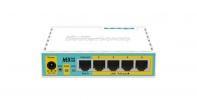 Купить Сетевой Маршрутизатор MikroTik  RB750UPr2  RouterBOARD hEX PoE Lite   4 порта Passive PoE  4 порта 1 Алматы
