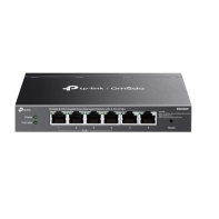 Купить Коммутатор PoE+ GbE Easy Managed  6-портовый TP-Link Omada ES206GP <4 порта GbE 802.3af/at PoE+, 2  порта GbE, IGMP Snooping, бюджет мощности PoE 65W, Omada SDN, 32 группы VLAN, PoE до 250 м, QoS, автоматическое восстановление PoE и изоляция портов д в Алматы