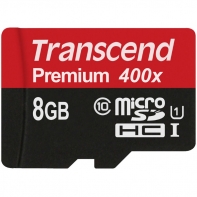 купить Карта памяти MicroSD 8GB Class 10 U1 Transcend TS8GUSDCU1 в Алматы фото 1