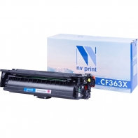 купить Картридж NVP совместимый НР CF363X Magenta для LaserJet Color M552dn/M553dn/M553n/M553x/MFP-M577dn/M                                                                                                                                                       в Алматы фото 1