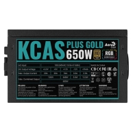 купить Блок питания Aerocool KCAS PLUS GOLD 650W RGB 00000035375 в Алматы фото 3