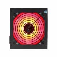купить Блок питания, Aerocool, KCAS-750G, 750W, ATX, APFC, 20+4 pin, 4+4pin, 7*Sata, 4*Molex, 1*FDD, 4*PCI-E 6+2 pin, Поддержка Haswell, Бесшумный RGB 12-см вентилятор с &laquo;умным&raquo; управлением скоростью,RGB, кабель питания, Чёрный в Алматы фото 3
