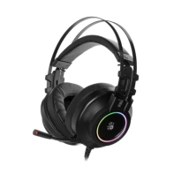 купить Наушники+микрофон игровые Bloody G528 <USB, HIFI, 7.1, 20Hz-20kHz, 32 Om, 100dB (1KHz), 2m> в Алматы фото 1