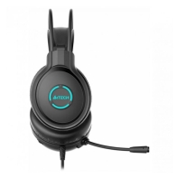 купить Наушники+микрофон A4tech FH300U-Black в Алматы фото 2