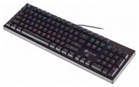 купить Клавиатура Oklick 940G VORTEX механическая черный USB for gamer LED в Алматы фото 2
