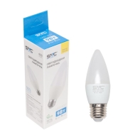 Купить Эл. лампа светодиодная SVC LED C35-9W-E27-3000K, Тёплый Алматы