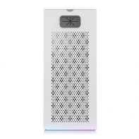 купить Корпус ПК без БП DarkFlash DLH21 WHITE <ITX, 1x3.5, 2xUSB 3.0, 1xType C, Со светодиодной лентой и верхним вентилятором 9 см (без подсветки), 238.8*175*412mm> в Алматы фото 3