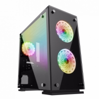 купить Корпус ПК без БП GameMax H605-TA <MATX, 350x188x380mm> в Алматы фото 1